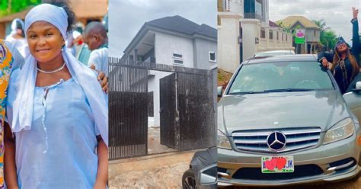 Nollywood Actress, Ruth Eze Buys Herself Multi-million Naira House As Her 2nd Birthday Gift