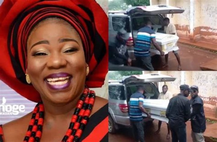 Old Video Of Actress Empress Njamah ‘Baby Sitting’ Ada Ameh After Recording Video Saying “Ano Go Die”