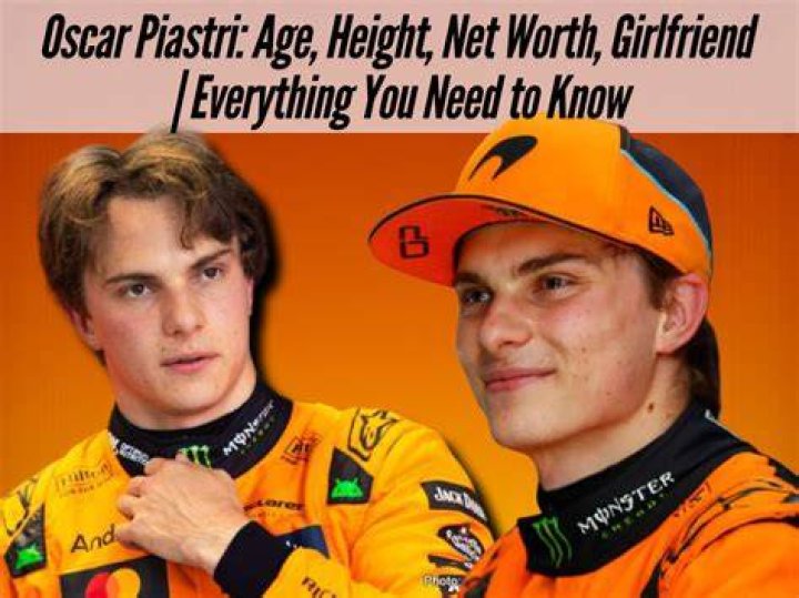 Oscar Piastri Bio, Age, Height, Career, Wife, Children, Net Worth