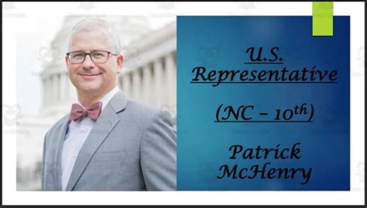 Patrick McHenry Bio, Age, Career, Net Worth, Family & More