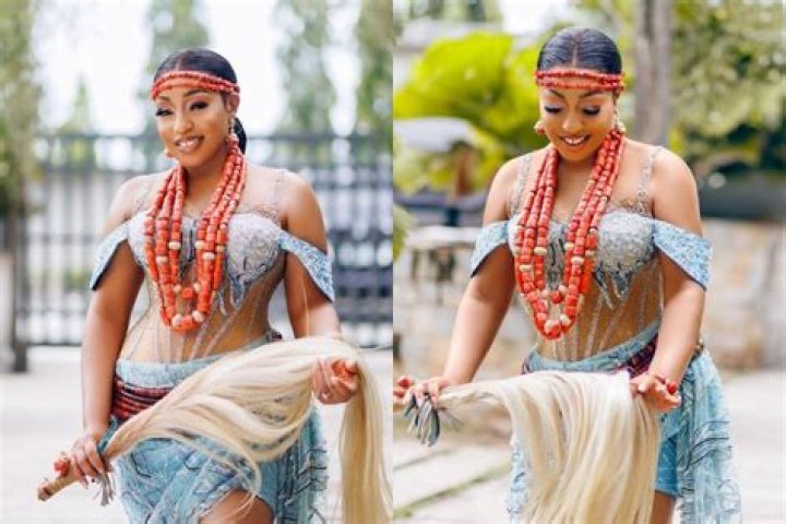 Photos From Rita Dominic And Fedilis’s Traditional Wedding – Confirms She’s Pregnant