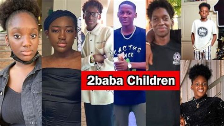 Photos: Meet 2face Idibia’s 7 Children and Their Different Mothers
