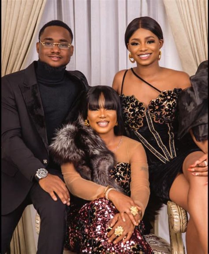 ‘Proud Mum’ – Iyabo Ojo Says As She Flaunts Her Two Children On IG