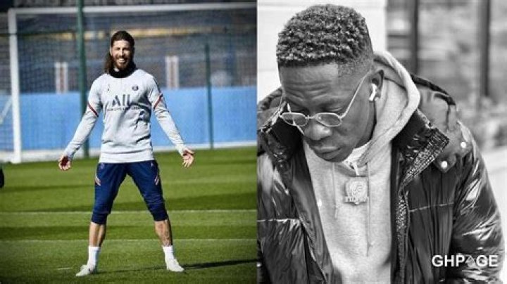 PSG Star Sergio Ramos Reportedly Follows Shatta Wale On Instagram, Wale Reacts