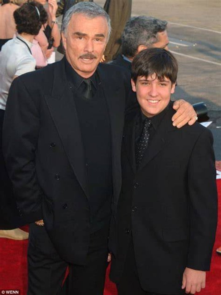 Quinton Anderson Reynolds Parents: Burt Reynolds and Loni Anderson