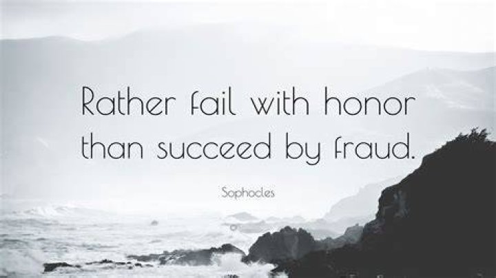 ‘Rather Fail With Honor Than Succeed By Fraud’ – Georgina Onuoha