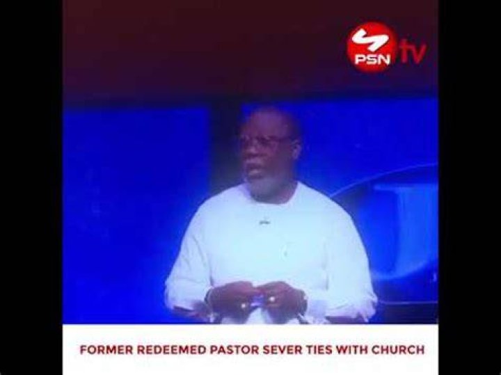 RCCG Senior Pastor, Tola Odutola Officially Resigns (VIDEO)