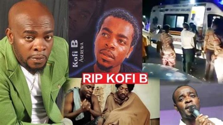 Real Cause Of Musician Kofi B’s Death Revealed