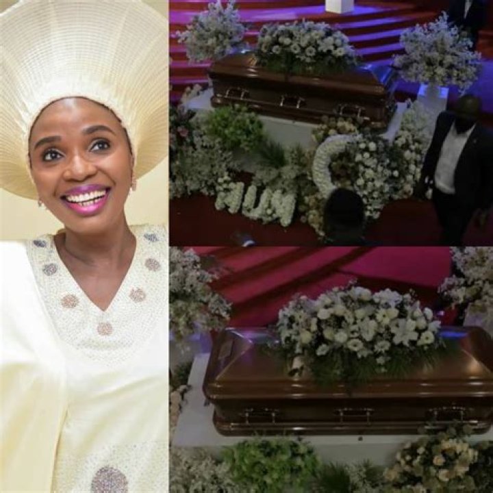 See Photos Of The Funeral Service Of Pastor Nomthi Odukoya, Wife Of Lagos Pastor Taiwo Odukoya