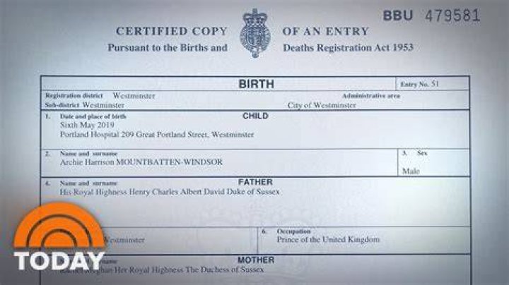 See Reactions After Meghan Mackle’s Name Was Removed From Royal Baby Archie’s Birth Certificate
