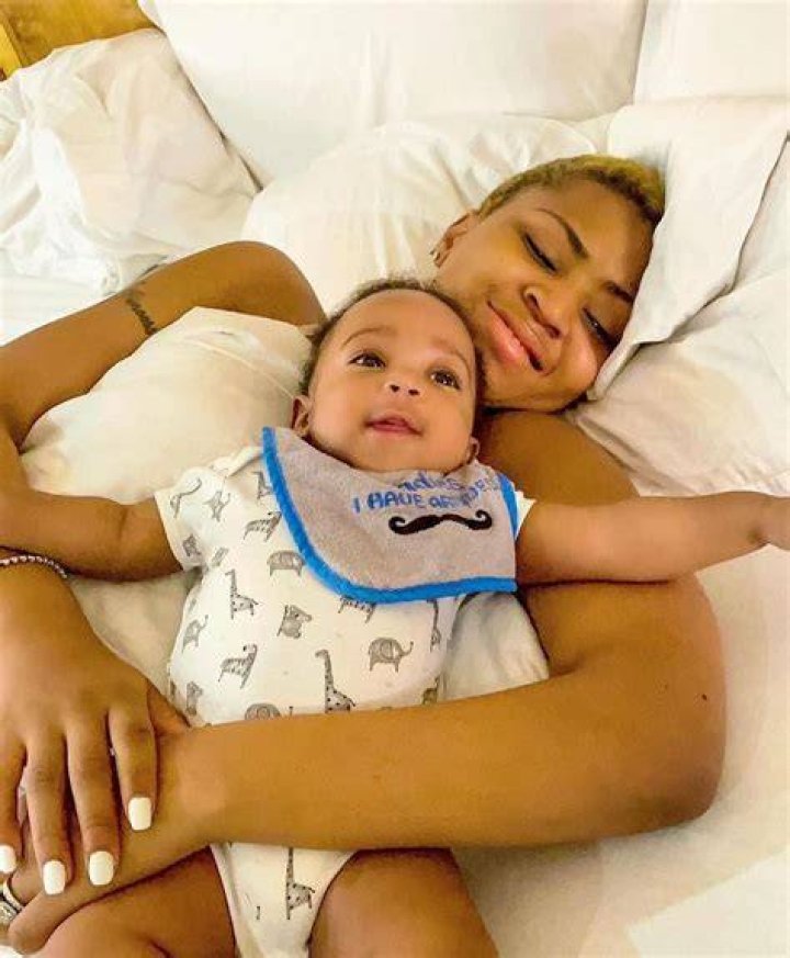 See Zlatan Ibile’s PRICELESS Reactions To New Photos Of Regina Daniels And Her Son, Munir On Instagram