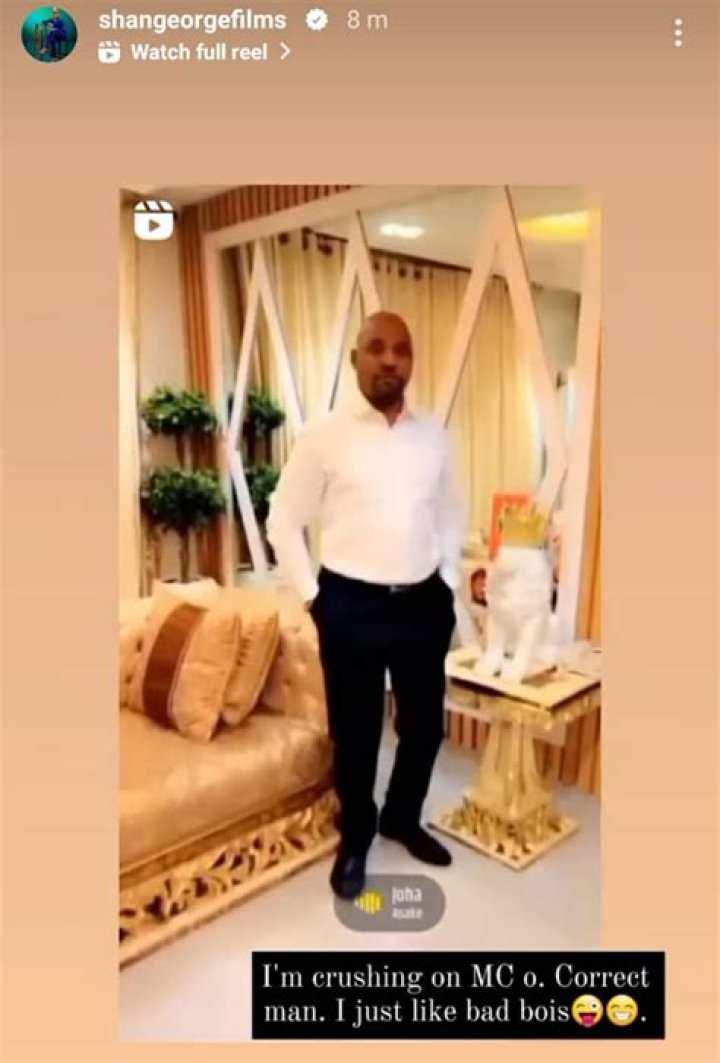 Shan George Crushing On MC Oluomo – Shares Why She Just Likes Him