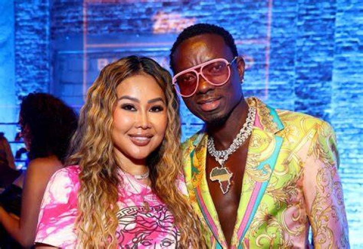 Shugatiti’s Sultry Pose With ‘Topless’ Michael Blackson Gets Fans Talking On Social Media (Photos)