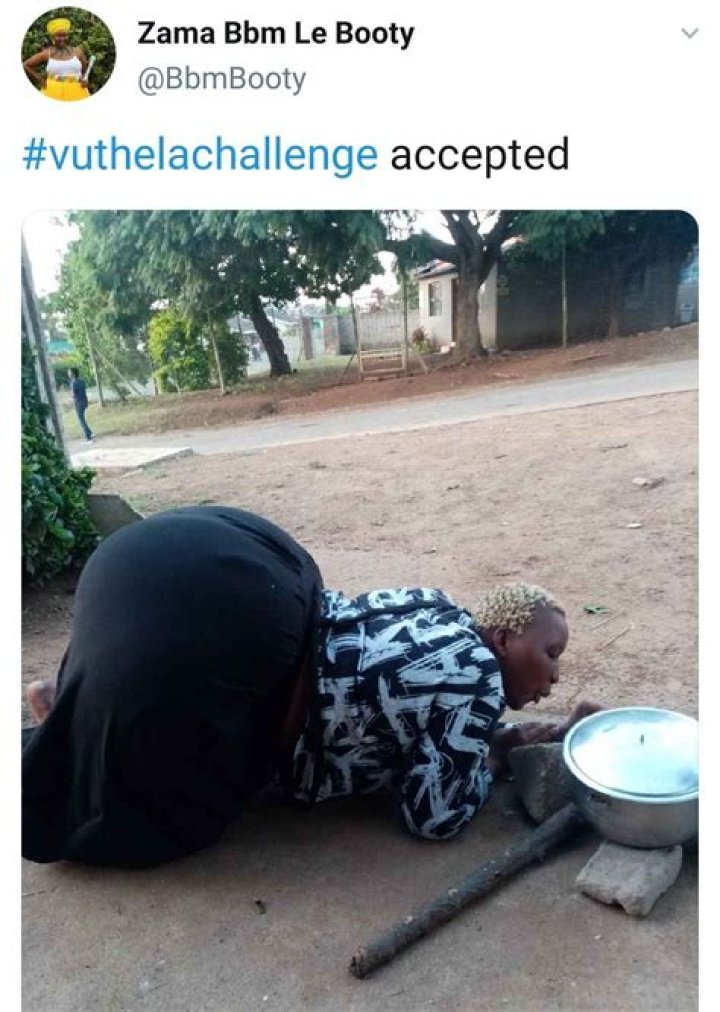 South African Women Break The Internet With Their ‘Vuthela’ Challenge (Photos)