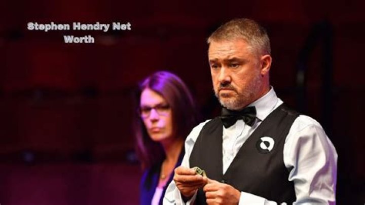 Stephen Hendry Net Worth: How much is Stephen Hendry worth?