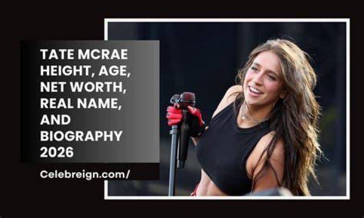 Tate McRae Net Worth, Age, Height