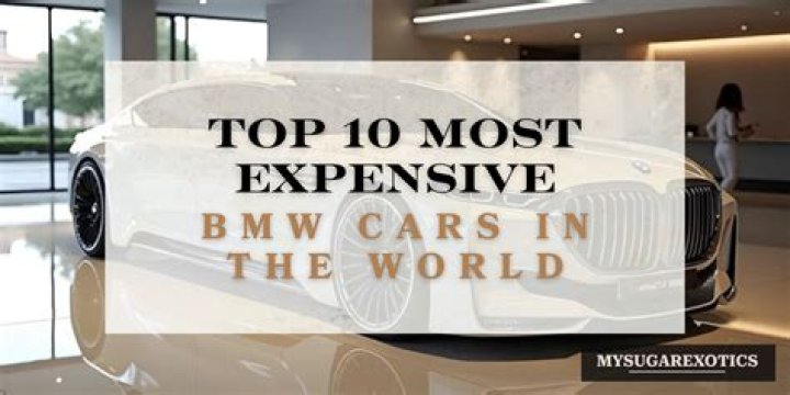 The 10 Most Expensive BMW Cars in the World