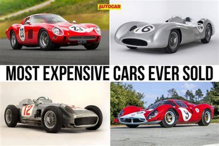 The 10 Most Expensive Cars in the World Ever Sold