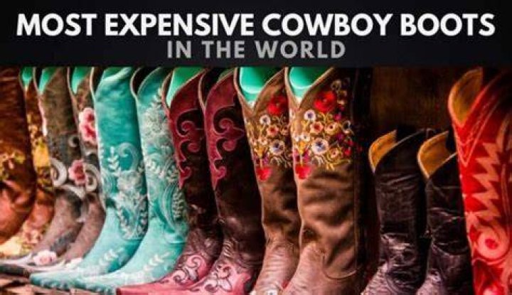 The 10 Most Expensive Cowboy Boots in the World