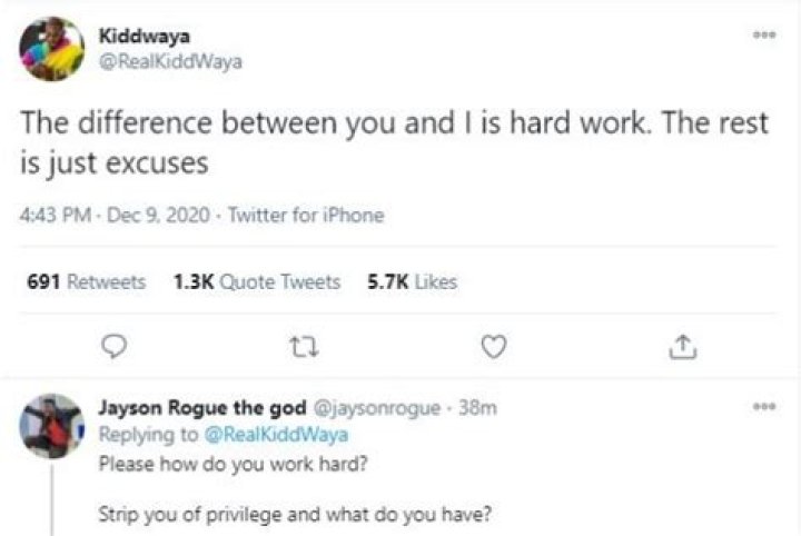 “The Difference Between You And I Is Hard Work” – Kiddwaya Brags