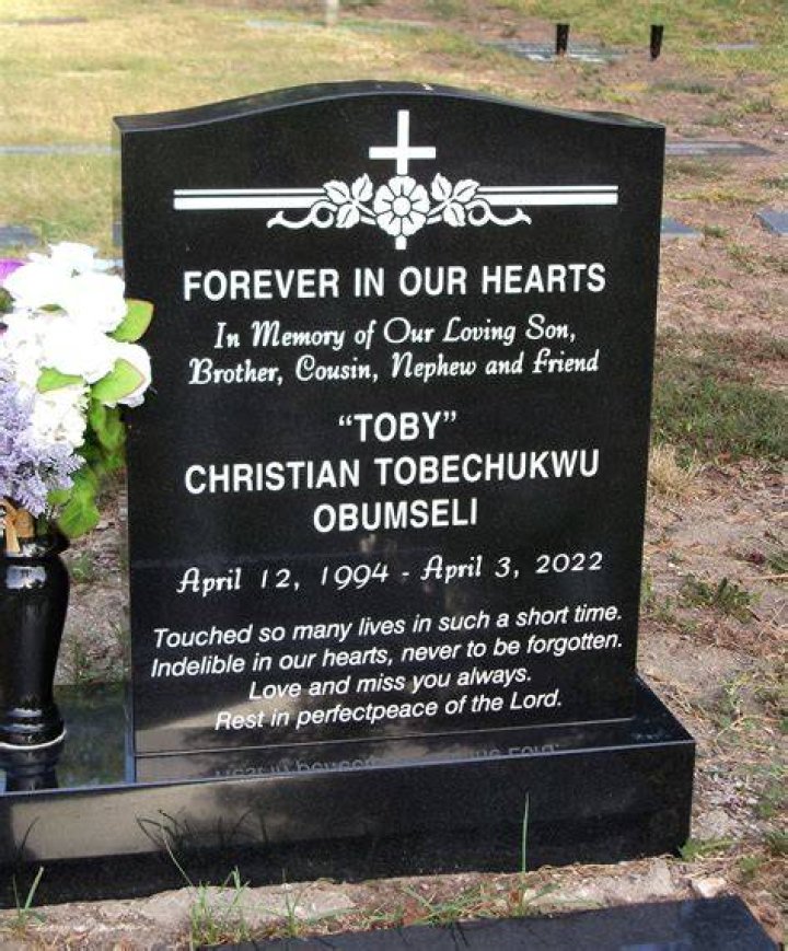 The Life and Death Story of Christian Toby Obumseli