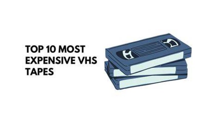 These Are The Most Expensive VHS Tapes in the World