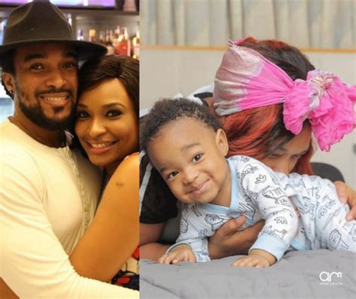 This Adorable Photo Of Actor, Bryan Okwara And His Son Will Make Every Woman Scream “My Ovaries”