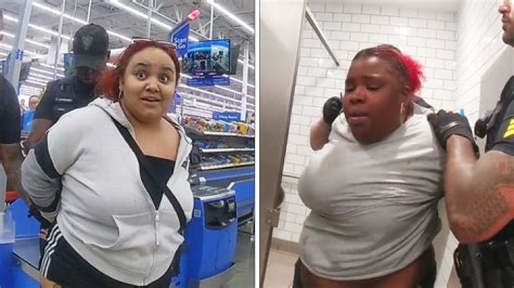 Two Ladies Caught Shoplifting Items In Their Underwear At A Supermarket [VIDEO]