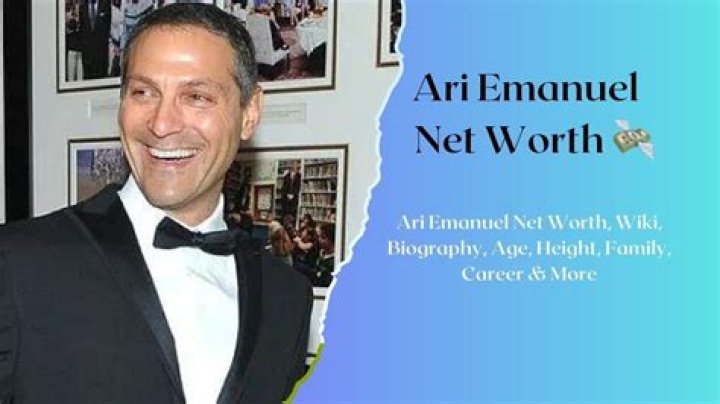 What is Ari Emanuel’s Net Worth: Biography, Net Worth & More