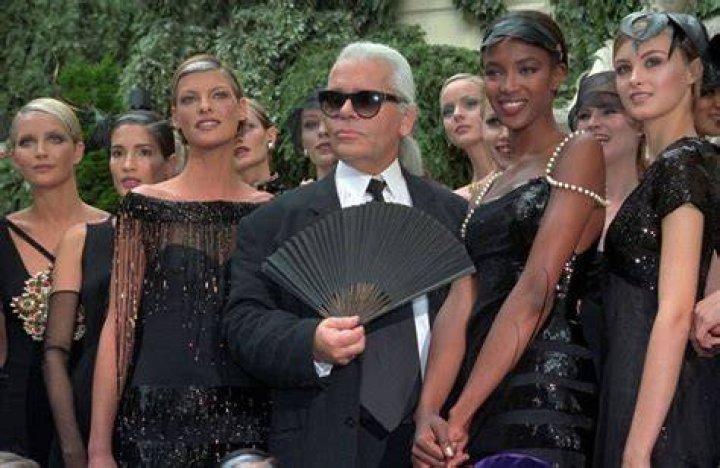 What is Karl Lagerfeld most famous for?