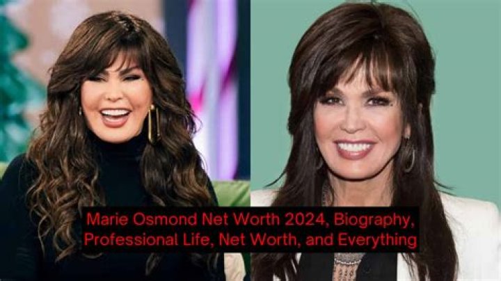 What is Marie Osmond’s Net Worth: Biography,Net Worth & more