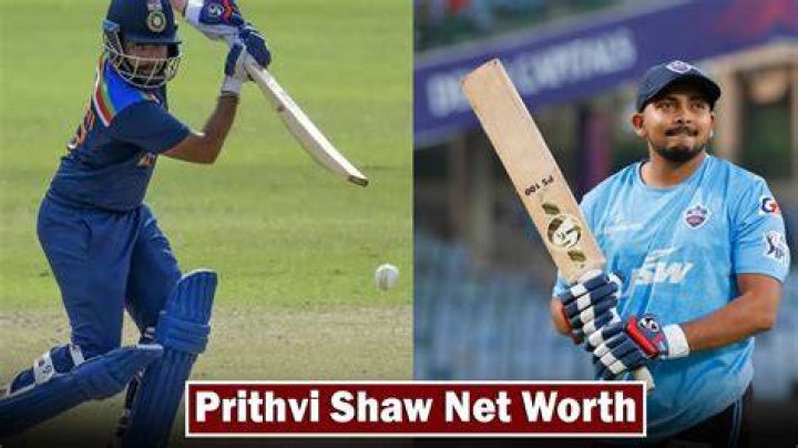 What is Prithvi Shaw's Net Worth?