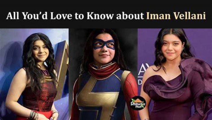 Who are the parents of Iman Vellani?