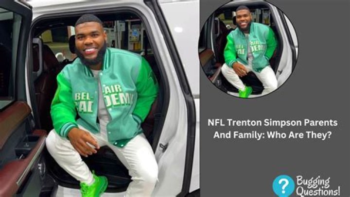 Who are Trenton Simpson's Parents?