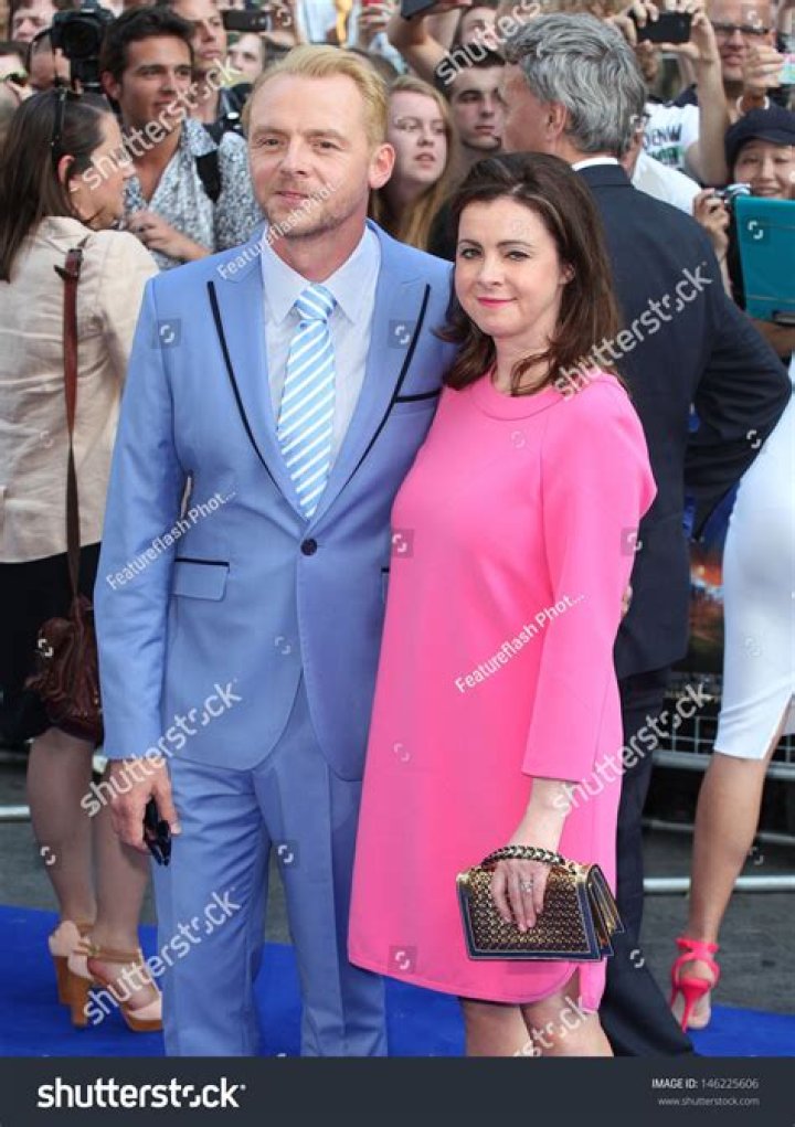 Who is Maureen McCann, Simon Pegg's wife?