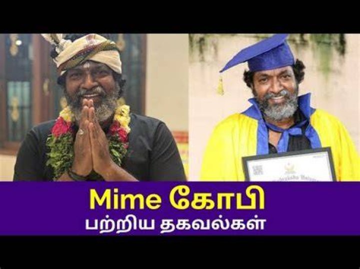 Who Is Mime Gopi? Biography, Age, Height, Net Worth, Career, Relationship & More