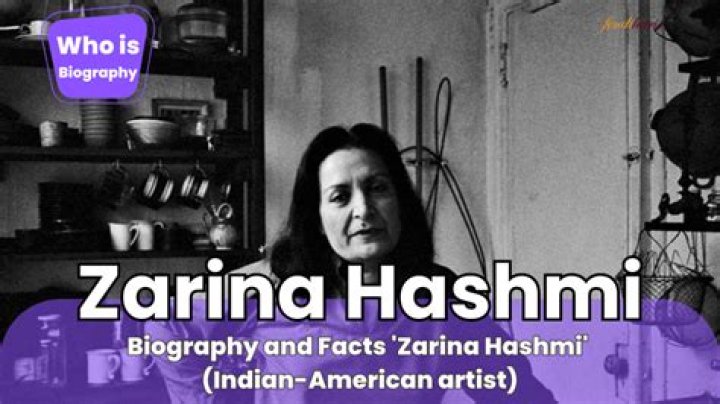 Who Is Zarina Hashmi?, Age, Height, Education, Awards, Net Worth