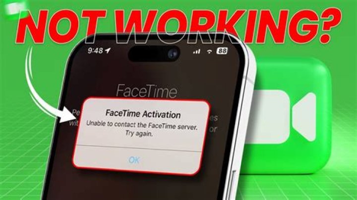 Why doesn t facetime work