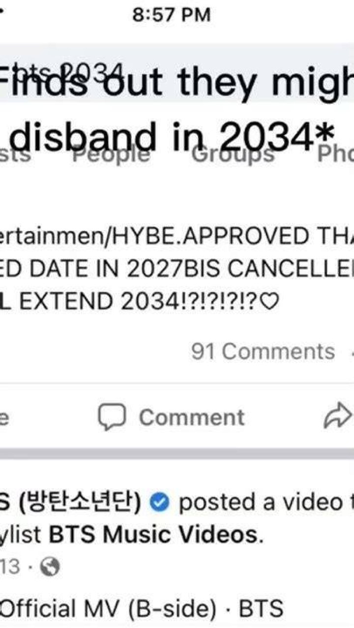 Will BTS Disband In 2034?