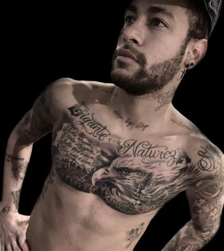 You Really Have To See This Eye-Popping Spiderman & Batman Tattoo Neymar Has Inked On His Body (+PHOTO)